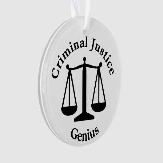 Génie de justice pénale (devant)