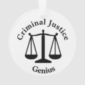 Génie de justice pénale (dos)