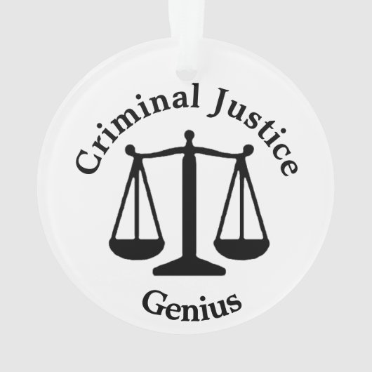 Génie de justice pénale (dos)