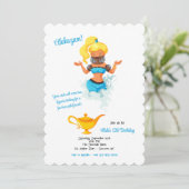 Génie de la lampe magique Invitation (Debout devant)