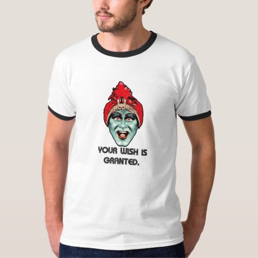 Génie de pièce en t de T-shirt de sonnerie de la (Devant)