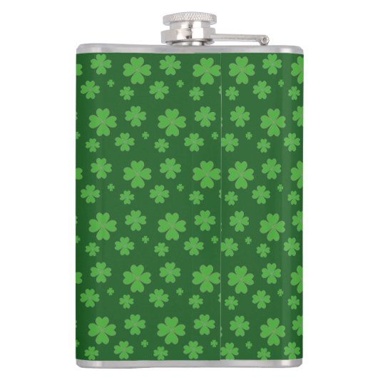 Genie en Lucky Clovers Heupfles (Achterkant)