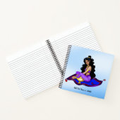 Genie Magic Carpet Lamp Blue Sky Notitieboek (Binnen)
