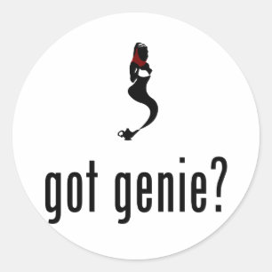 Genie Ronde Sticker