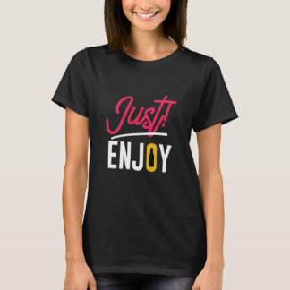 Geniet gewoon van bier t-shirt