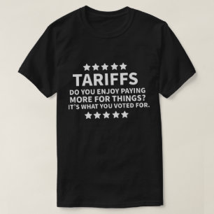 Geniet je ervan om meer te betalen? Het is waar je T-shirt