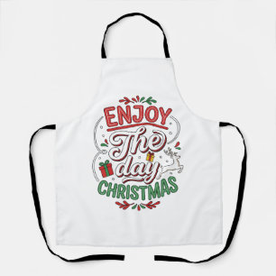 Geniet Van De Dag Kerst Rendier Cadeau Schort