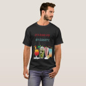Geniet van de diversiteit aan cocktails t-shirt (Voorkant volledig)