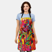 Geniet van de heilige geest schort (Gedragen)