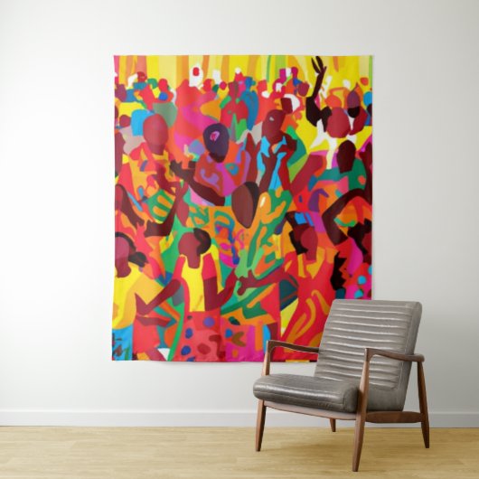 Geniet van de heilige geest wandkleed (In situ)