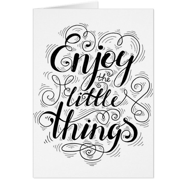 Geniet van de kleine dingen 1 (Voorkant)