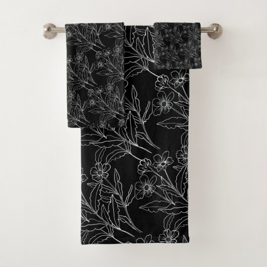 Geniet van de Kleine Dingen bloemen Bad Handdoek (Insitu)