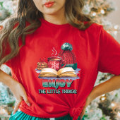 Geniet van de kleine dingen Kerst T-shirt