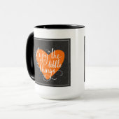 Geniet van de kleine dingen mok (Voorkant links)