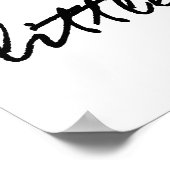 Geniet van de kleine dingen poster (Hoek)