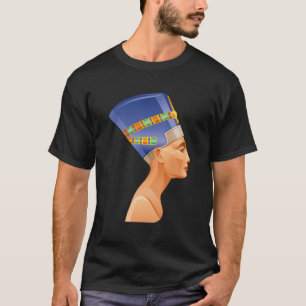 Geniet van de prachtige oude Egyptische nicht Nefe T-shirt
