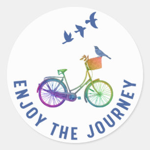 Geniet van de reis stickers