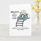 Geniet van de Ride Kaart (Gele Bloem)