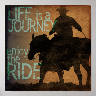 Geniet van de Ride Poster