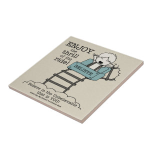 Geniet van de Ride Tegeltje