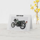 **GENIET VAN DE RIT** "21e" VERJAARDAG" HUMOR Kaart (Gele Bloem)