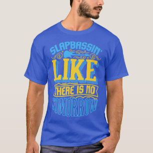 Geniet van de Slap Bass Guitar Jam SessionSlapbass T-shirt