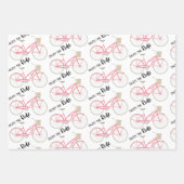 Geniet van de vellen papierpakbladen met wieltjes (Voorkant 2)