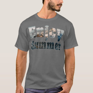 Geniet van de zomer t-shirt