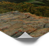 Geniet van de zonsondergang poster (Hoek)