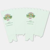 Geniet van een Lucky Day Retro St. Patrick's Day Bedankdoosjes (Ongevouwen)