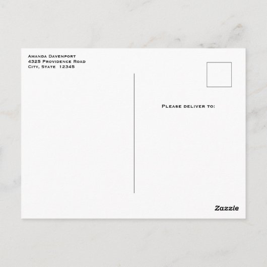 Geniet van een Lucky Day Retro St. Patrick's Day Briefkaart (Achterkant)