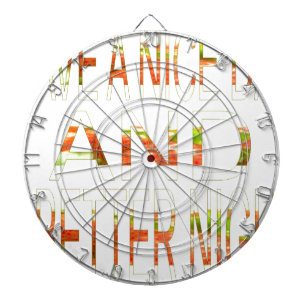 Geniet van een mooie dag en een betere nacht art p dartbord