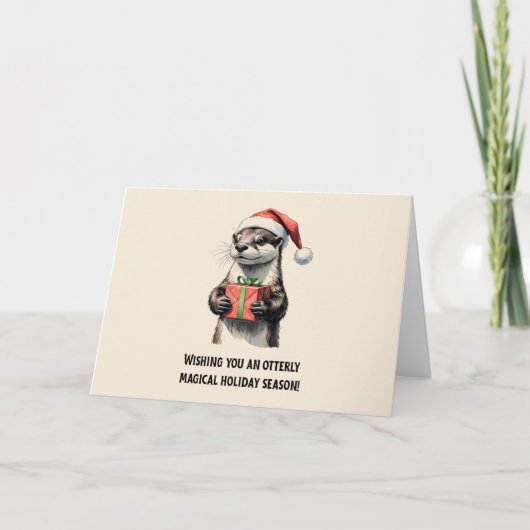 Geniet van een vrolijke kerstvakantie Kaart (Voorkant)