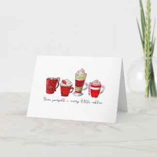 Geniet van een vrolijke kleine koffie vakantie Ker Kaart