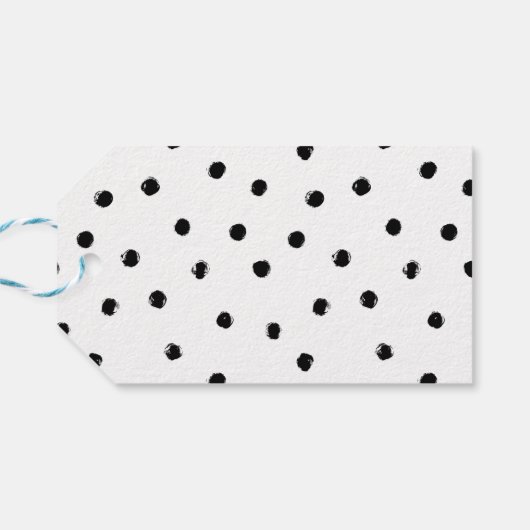 Geniet van eenvoudige kalligrafie bruiloft gunst L Cadeaulabel (Achterkant Horizontaal)