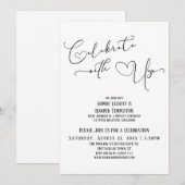 Geniet van , eenvoudige ontvangst kaart (Voorkant / Achterkant)