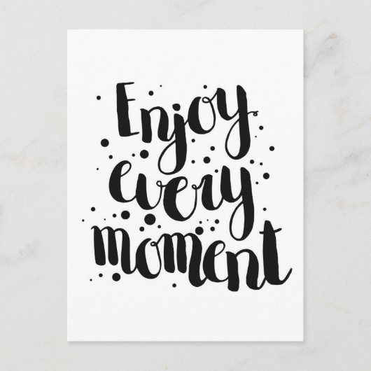 Geniet van elk moment 2 briefkaart (Voorkant)