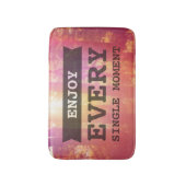 Geniet van elk moment badmat (Voorkant Verticaal)