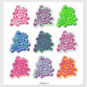 Geniet van elk moment Multi Pack Sticker (Vel)