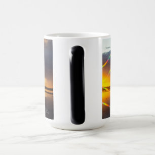 Geniet van elke Mok voor 'Sunset Morphing Coffee'