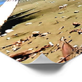 Geniet van het goede leven. poster (Hoek)