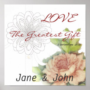 Geniet van het grootste cadeau-Poster-Aanpasbaar Poster