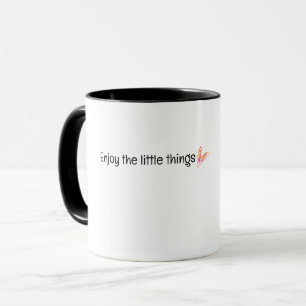 Geniet Van Het Kleine Ding Quote Mok