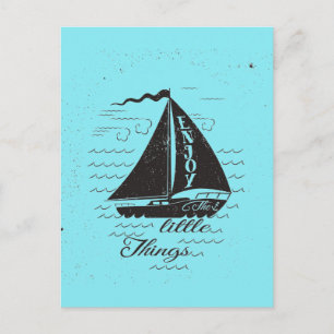 Geniet van het kleine Poster Briefkaart