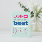 Geniet van het leven briefkaart (Staand voorkant)