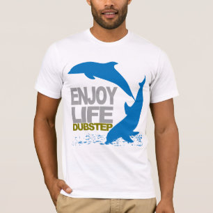 Geniet van het leven Dubstep T-shirt