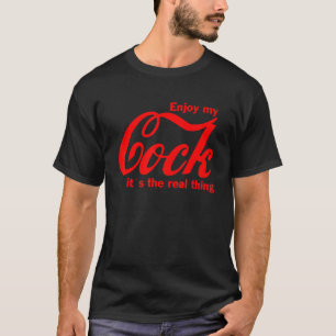 Geniet van het leven en wees blij met Joke Parody T-shirt