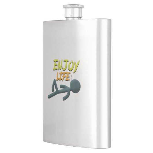 Geniet van het leven flacon (Links)