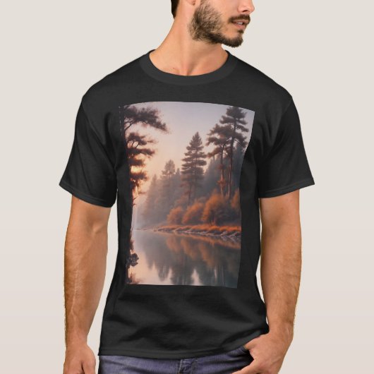 Geniet van het leven in Natuur T-shirt (Voorkant)