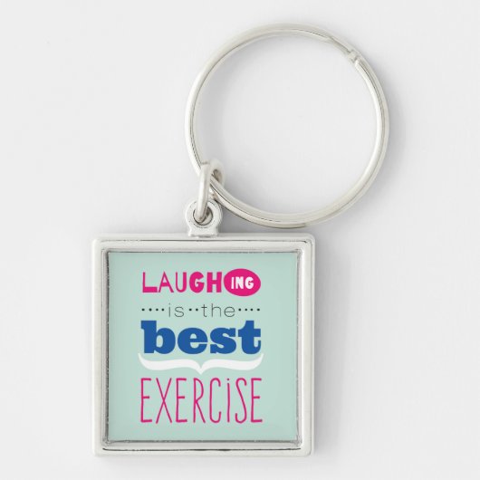 Geniet van het leven sleutelhanger (Voorkant)